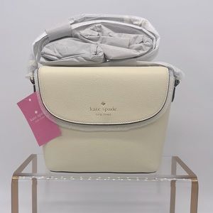 Kate Spade Emmie Flap Crossbody Buttermilk Glaze